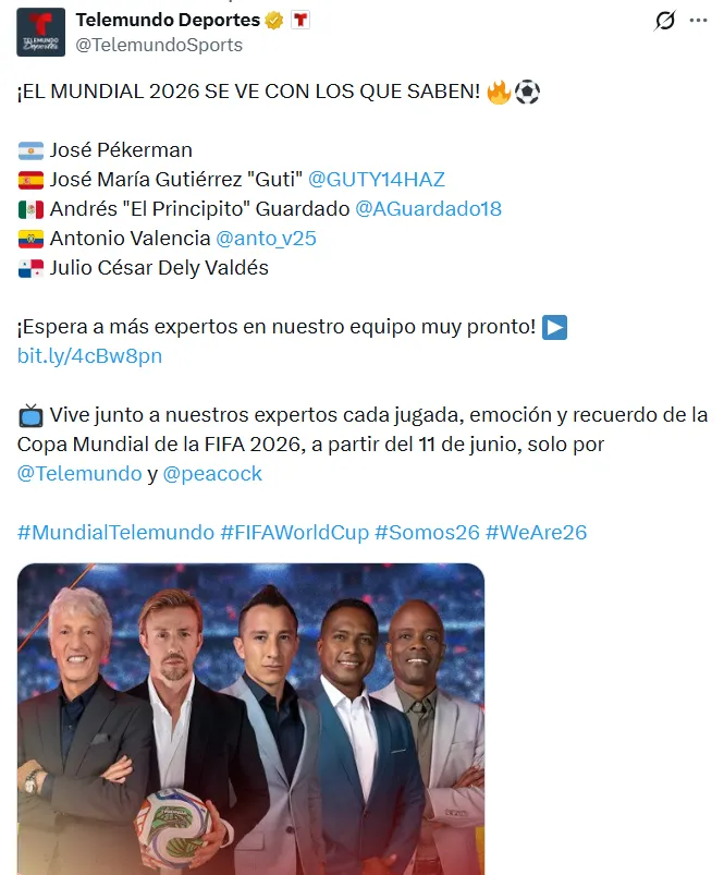 Antonio Valencia estará en el Mundial 2026 en un nuevo rol. (Foto: Captura de pantalla)