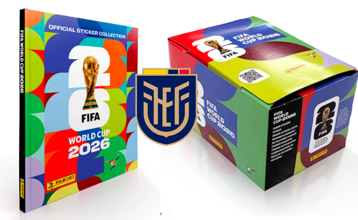 Álbum Panini Mundial 2026 en Ecuador: precio oficial de los sobres ...