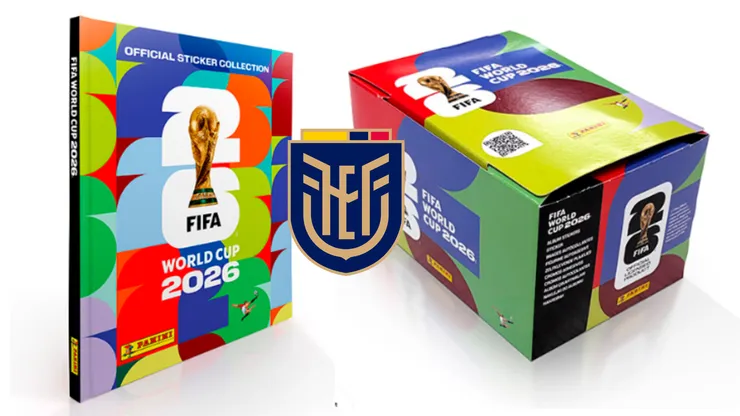Los precios del álbum del Mundial 2026 y caja de cromos en Ecuador
