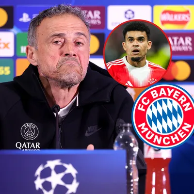 Luis Enrique, DT de PSG, le manda un mensaje a Luis Díaz y Bayern antes de jugar en la Champions League
