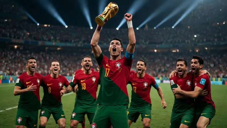 Bruno Fernandes dijo que quiere ganar el Mundial con Portugal por Cristiano Ronaldo.