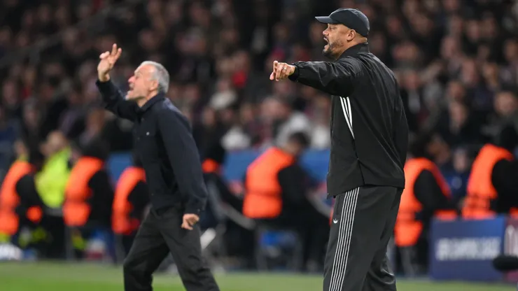 Lo primero que se dijeron Luis Enrique y Kompany tras el partido del año.