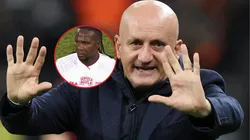 Rodallega dejó varios insultos tras ser cambiado en el partido