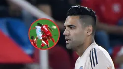 Falcao habló de la jugada con Dany Rosero.