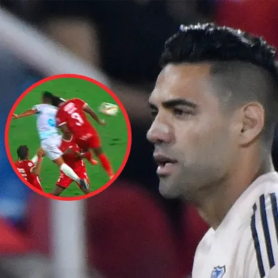 Falcao y un mensaje al jugador del América que lo lesionó