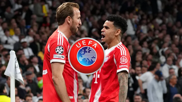 La UEFA eligió a Luis Díaz antes que a Harry Kane