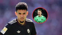 Luis Diaz ya ganó una Bundesliga con Manuel Neuer.