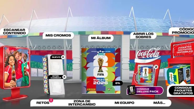 Cómo canjear códigos del álbum del Mundial 2026