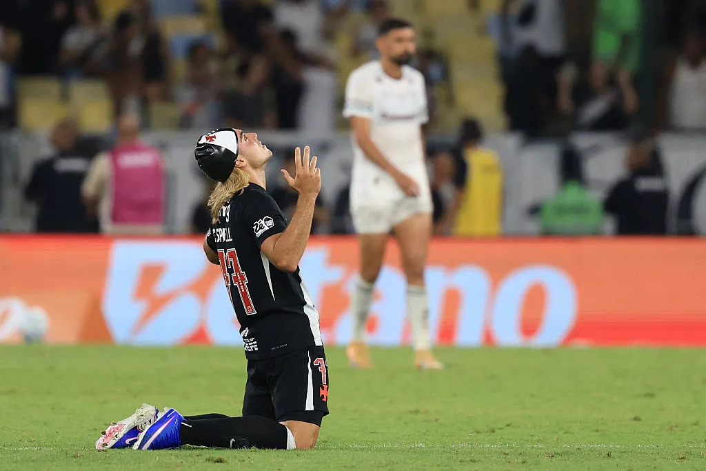 Claudio Spinelli lleva seis meses en Vasco Da Gama. Foto: Getty.