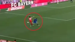 La falta de Bush que casi lesiona a Luis Díaz en la Bundesliga.