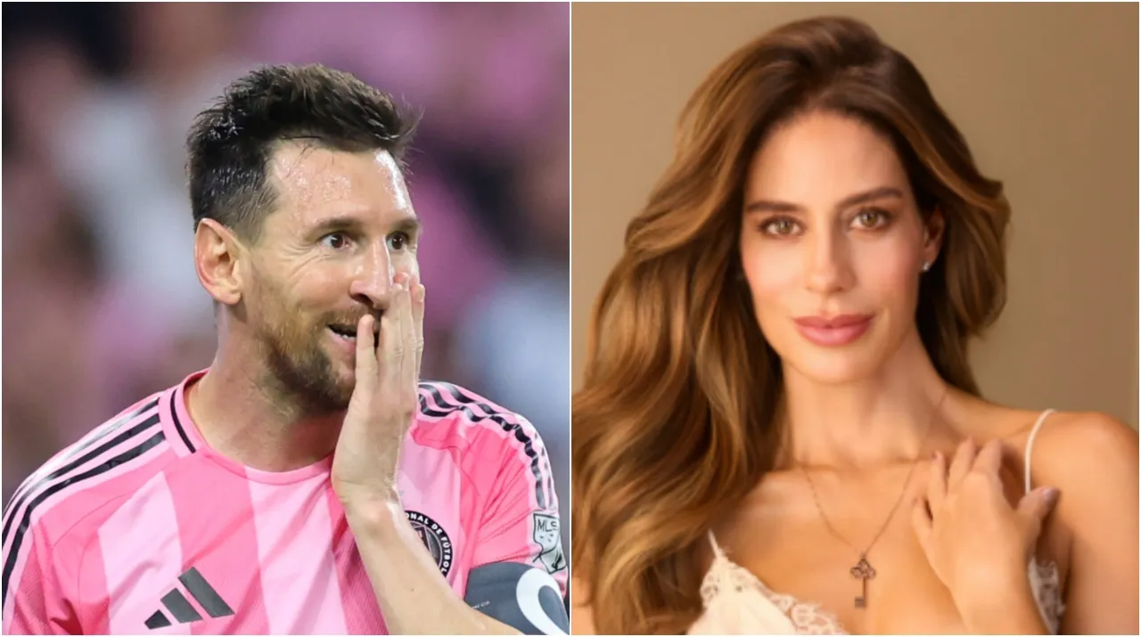 Lionel Messi y Manuela González. (Foto: Getty Images e Instagram / @lamuelagonzalez)