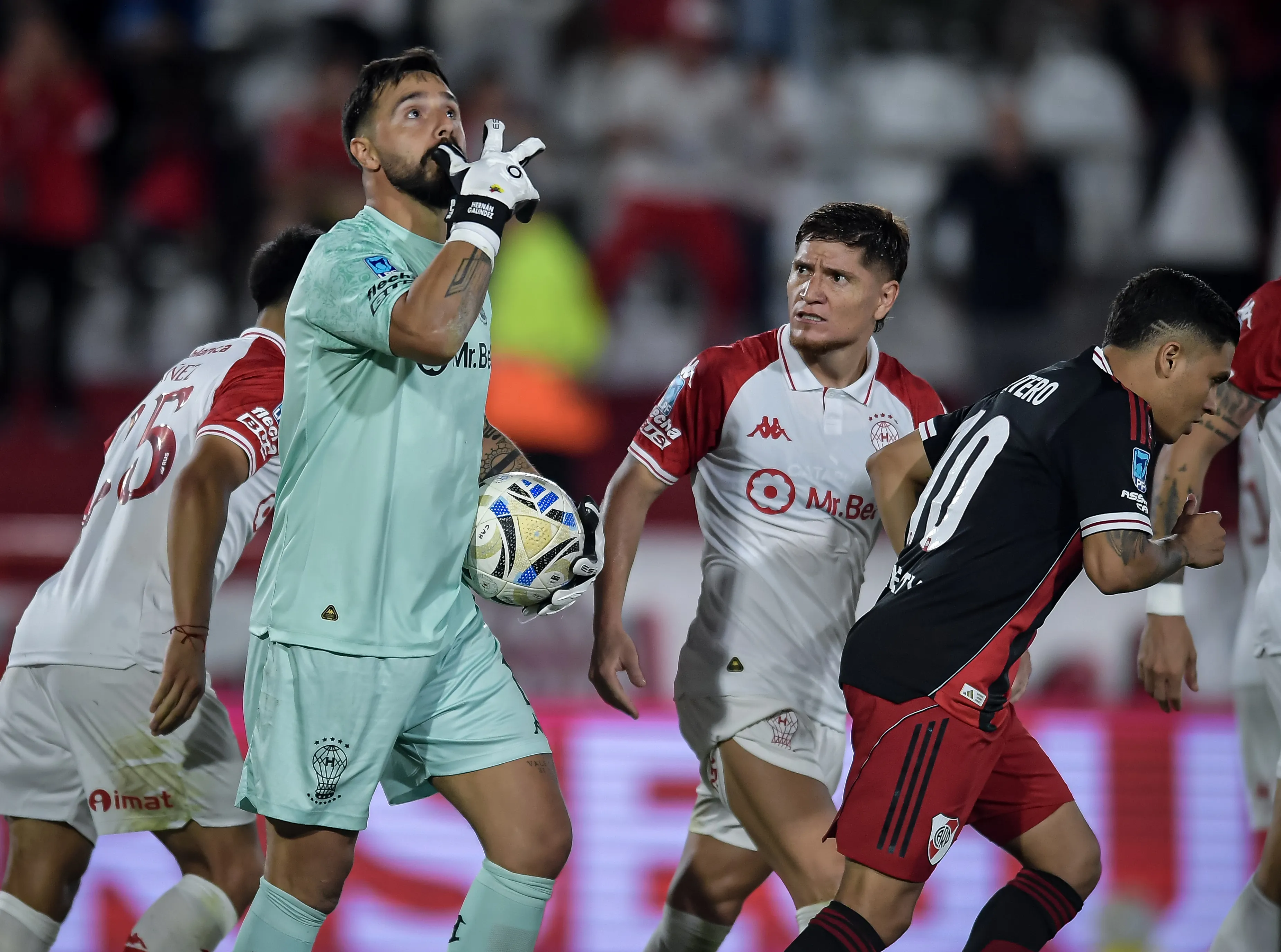 Hernán Galíndez lleva un año y medio en Huracán.