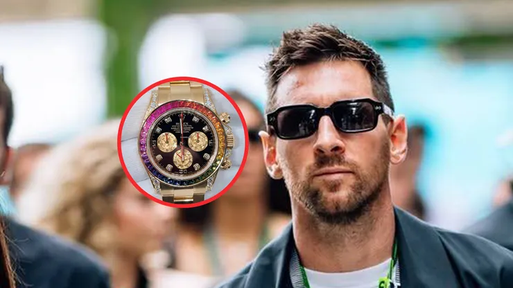 Messi estuvo en el Gran Premio de Miami de la Fórmula 1.