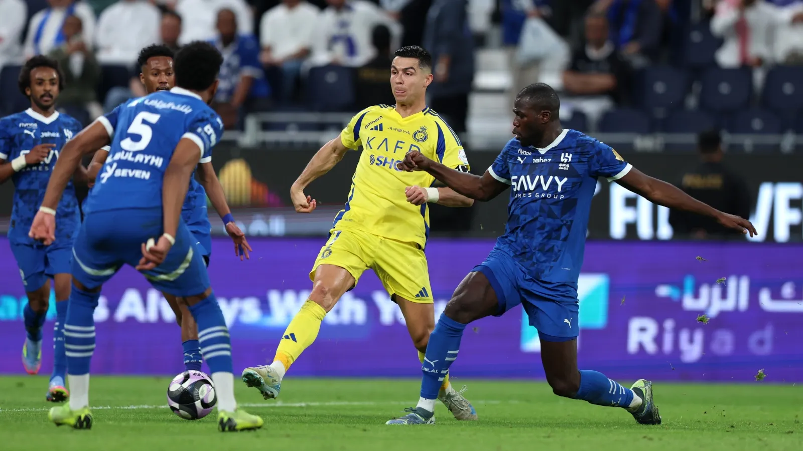 Al-Hilal y Al-Nassr de CR7 se miden en dos semanas: GETTY