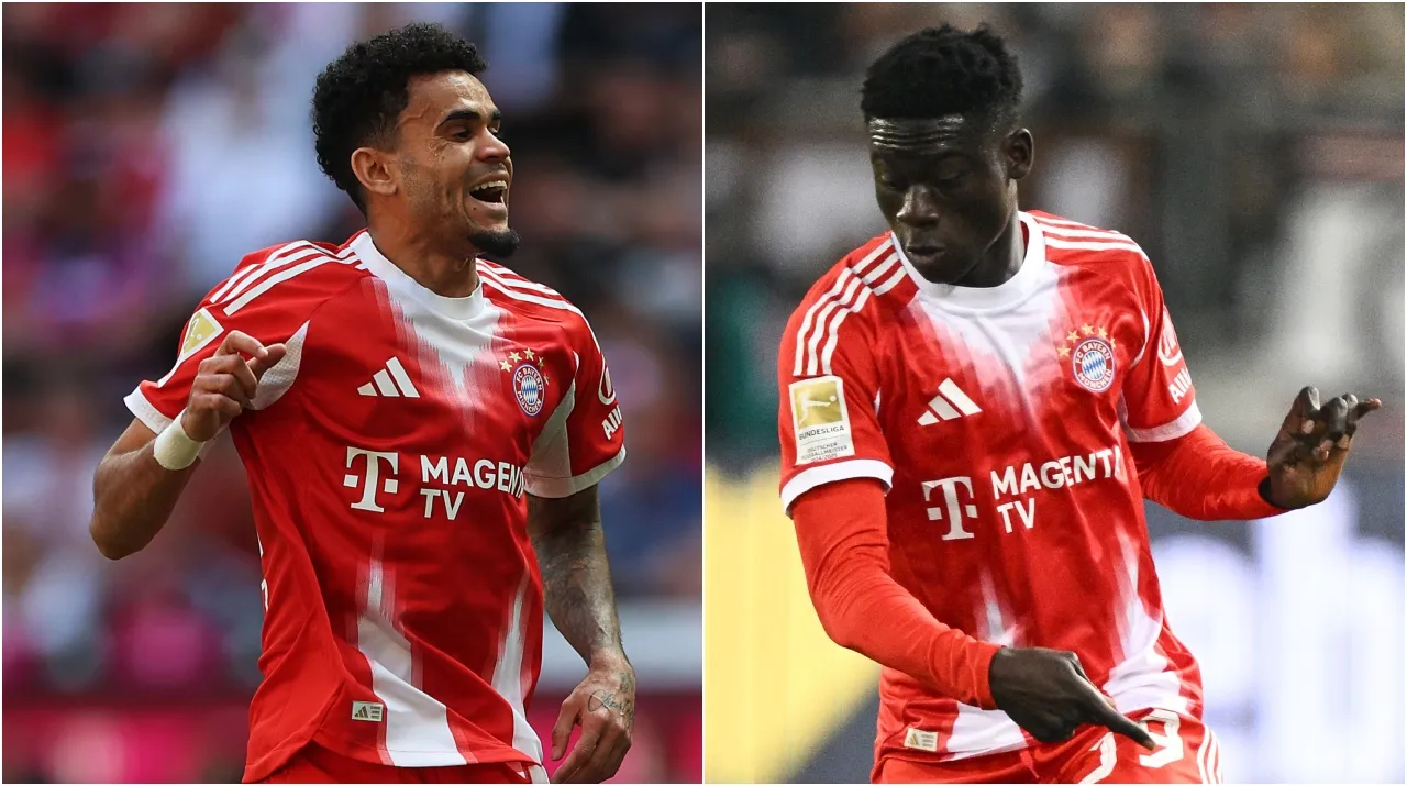 Luis Díaz y el jugador que firmaría el Bayern. (Foto: Getty Images)