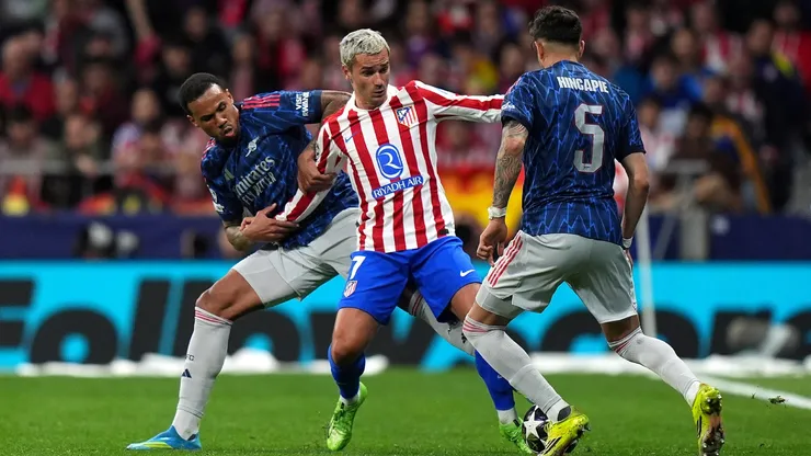Todas las finales de Champions que jugaron Arsenal y Atlético Madrid.