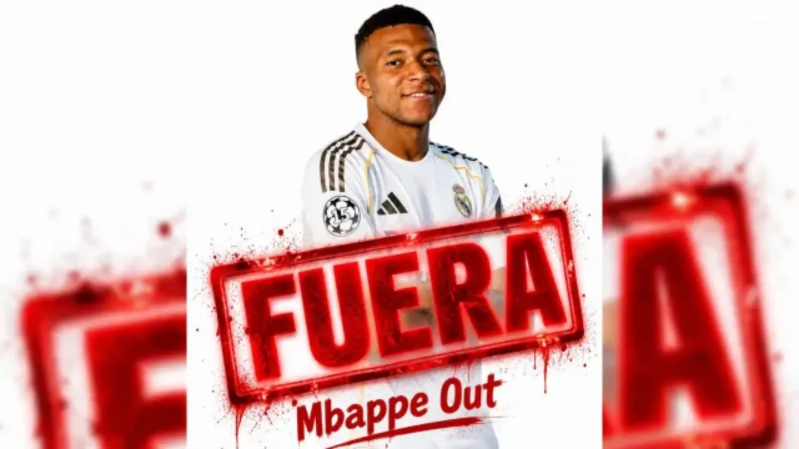 “Mbappé out”, la campaña que generaron los hinchas de Real Madrid: TW