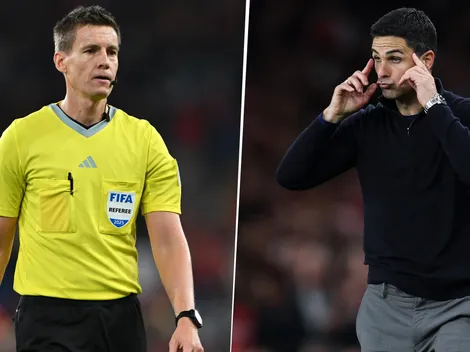 Arteta se refirió al arbitraje de Daniel Siebert tras vencer al Atlético de Madrid