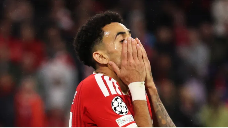 Luis Díaz en el empate1-1 entre Bayern Múnich y PSG.
