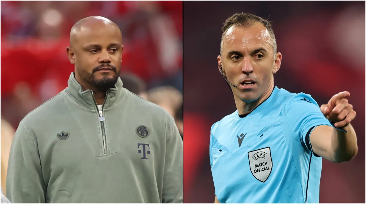 Kompany habló del arbitraje de Joao Pinheiro. (Foto: Getty Images)