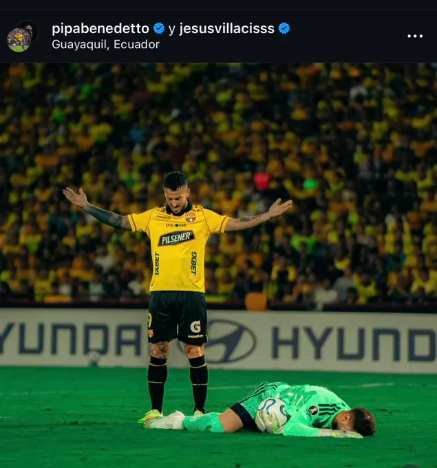 El ‘Pipa’ subió esta foto a sus cuentas oficiales. (Foto: Captura de pantalla)