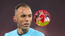 Joao Pinheiro dejó de expulsar a un jugador del PSG.