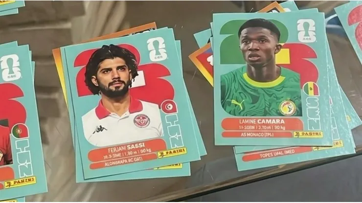 Algunas láminas del Álbum PANINI del Mundial 2026.