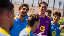 Barcelona habla de unión mientras arde el vestuario del Real Madrid.