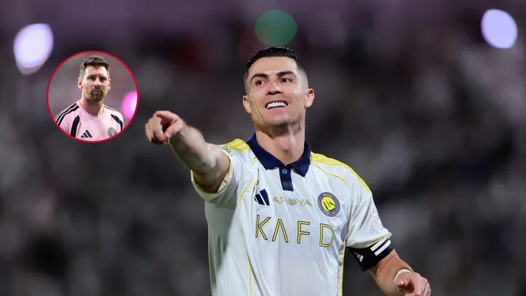 Polémica reacción de Cristiano Ronaldo a gritos de "Messi, Messi, Messi".
