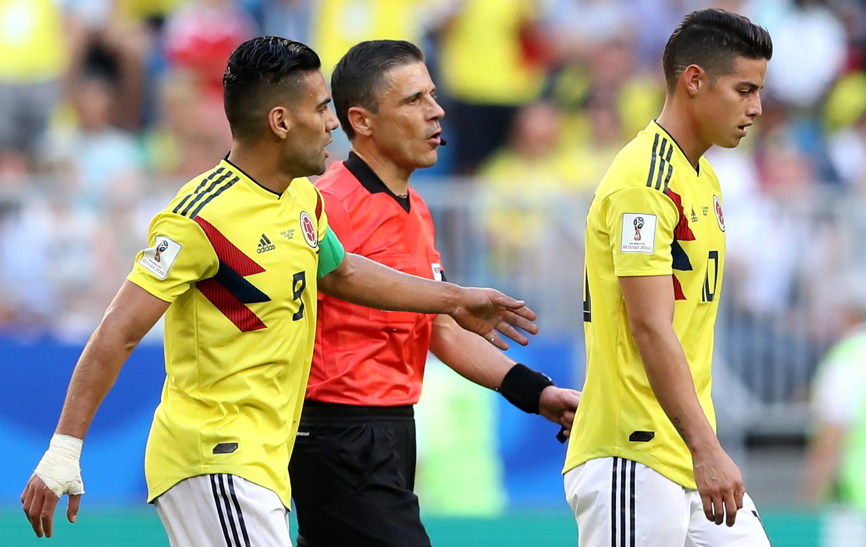Radamel Falcao – James Rodríguez compartieron Mundial en el 2018.