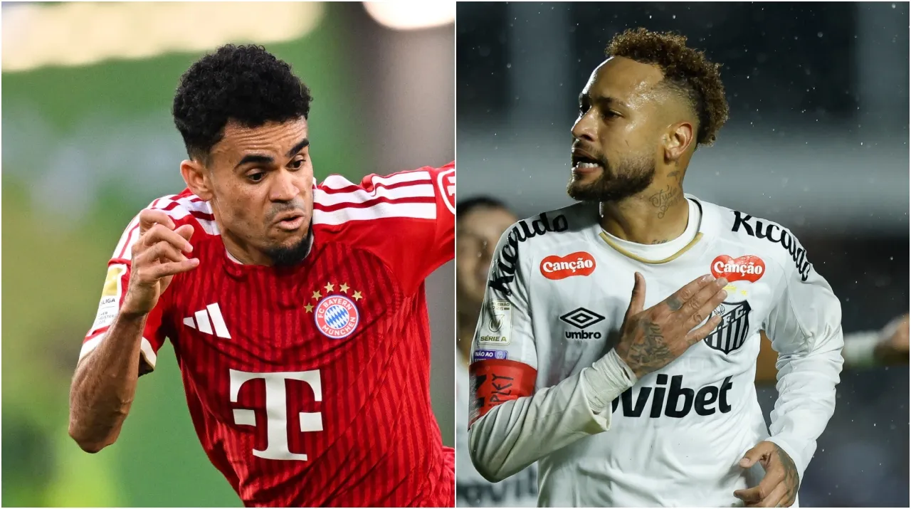 Luis Díaz y Neymar tienen salarios muy diferentes. (Foto: Getty Images)
