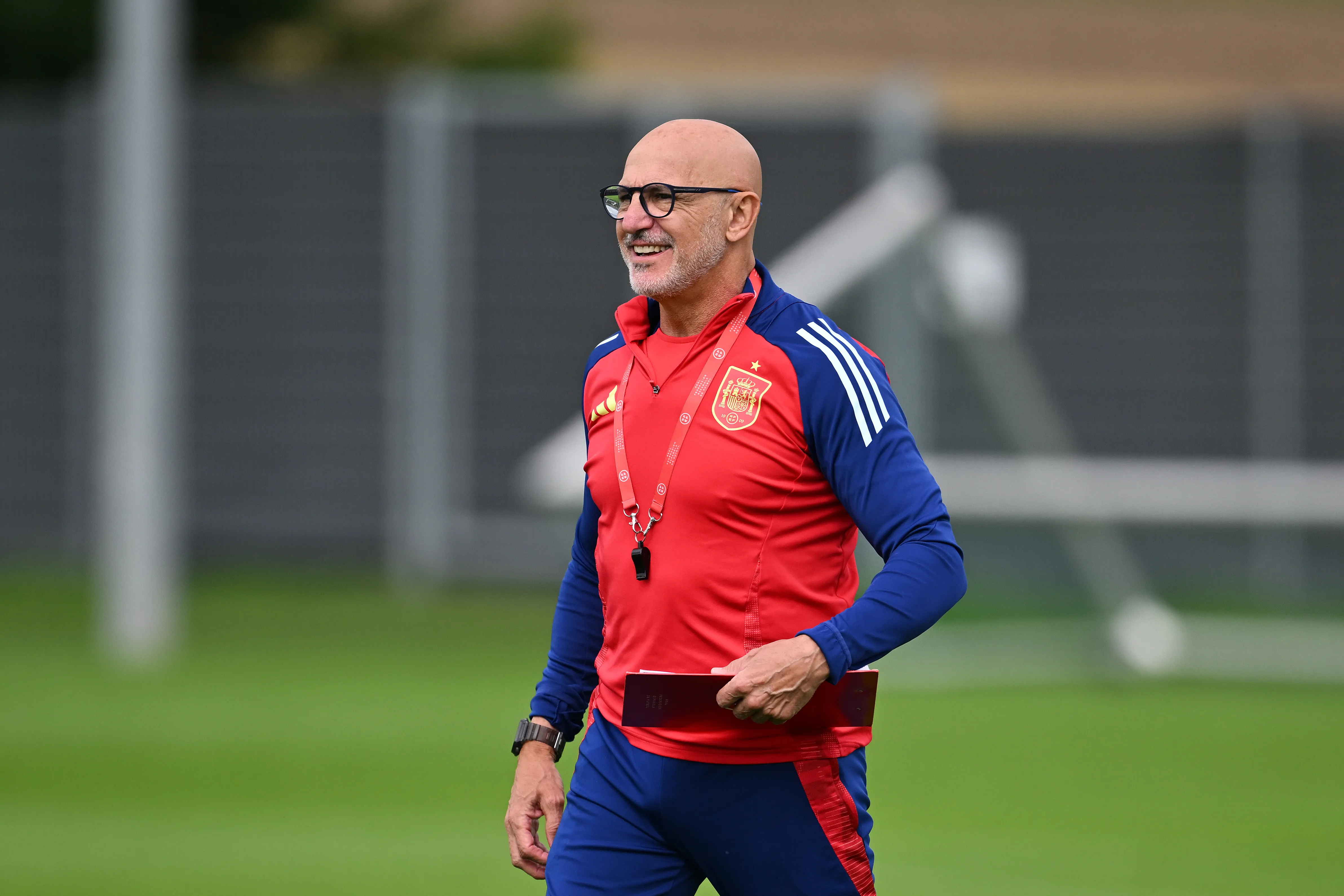 Luis de la Fuente suma dos títulos como entrenador de la Selección de España: Nations League 2023 y la Euro 2024. Getty Images.