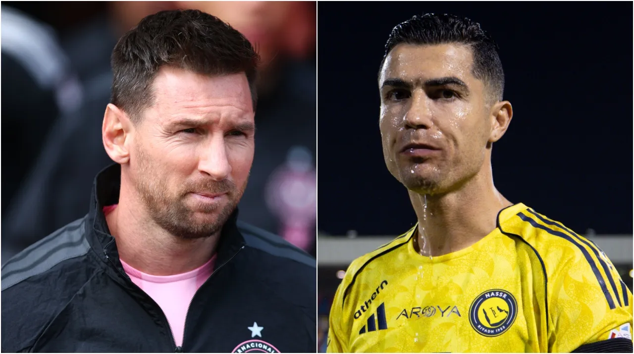 Messi y Cristiano Ronaldo tienen salarios muy diferentes. (Foto: Getty Images)