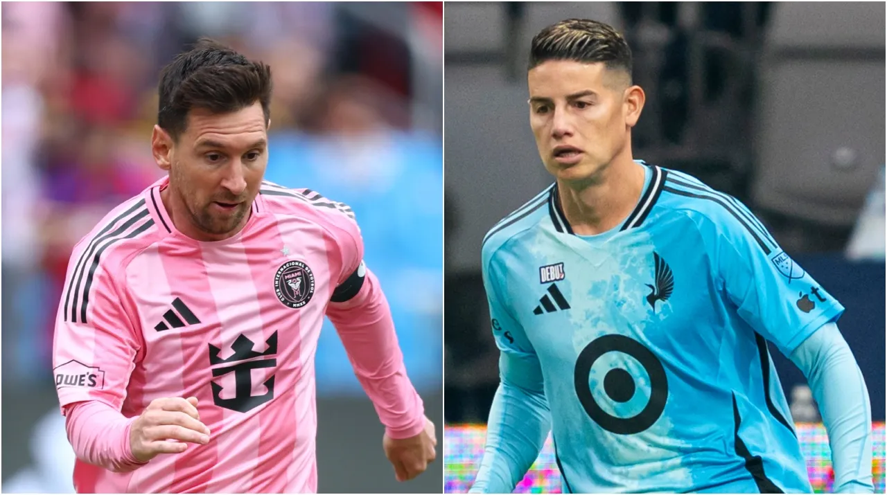 Messi tiene un salario muy superior a James. (Foto: Getty Images)