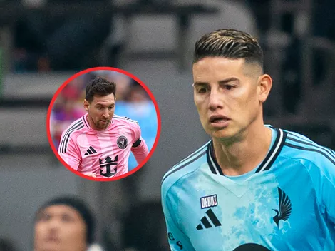 Messi gana 41 veces más de lo que cobra James Rodríguez