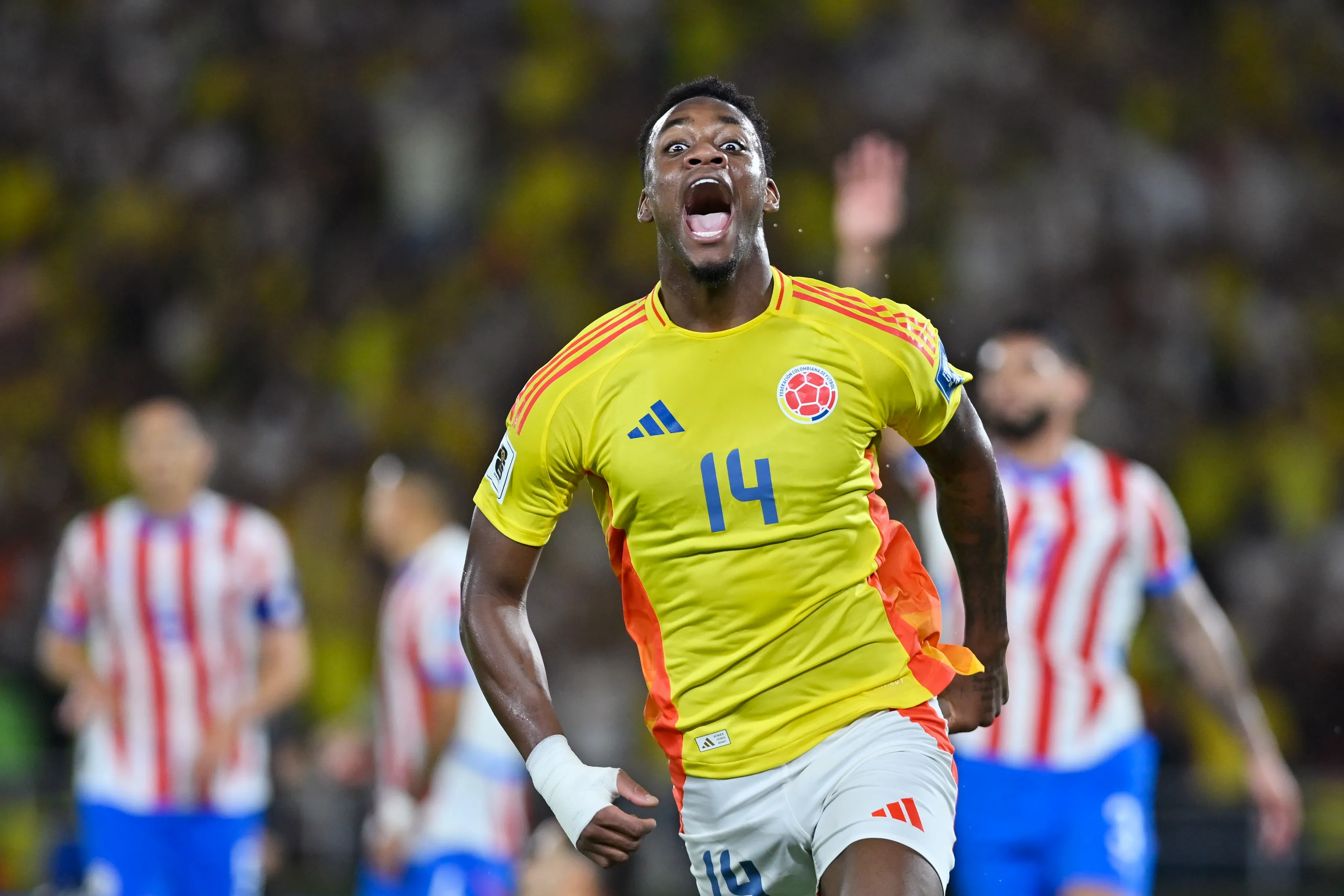 Jhon Durán fue titular en la Selección Colombia. (Foto: GettyImages)