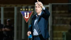 Este jugador de Liga de Quito estuvo cerca de "pegarle" a Tiago Nunes