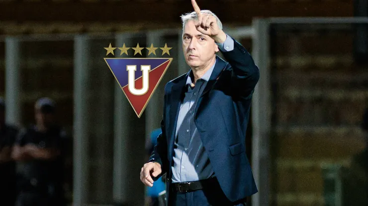 Este jugador de Liga de Quito estuvo cerca de "pegarle" a Tiago Nunes
