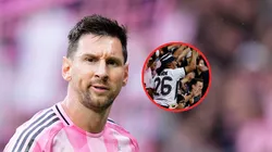 Messi le reclamó la barra 'La Familia' de Inter Miami.