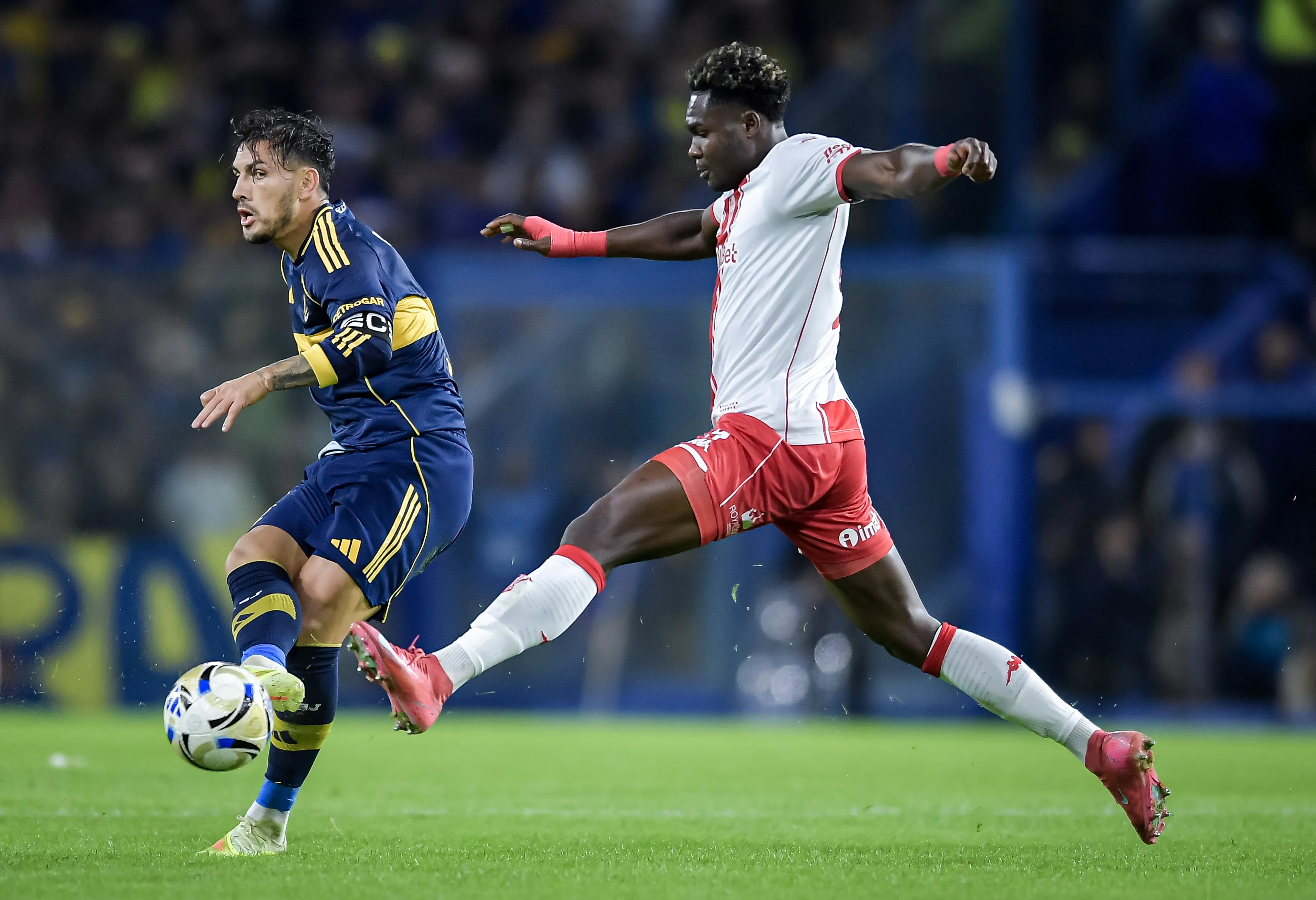 Jordy Caicedo – Huracán. Foto: Getty.