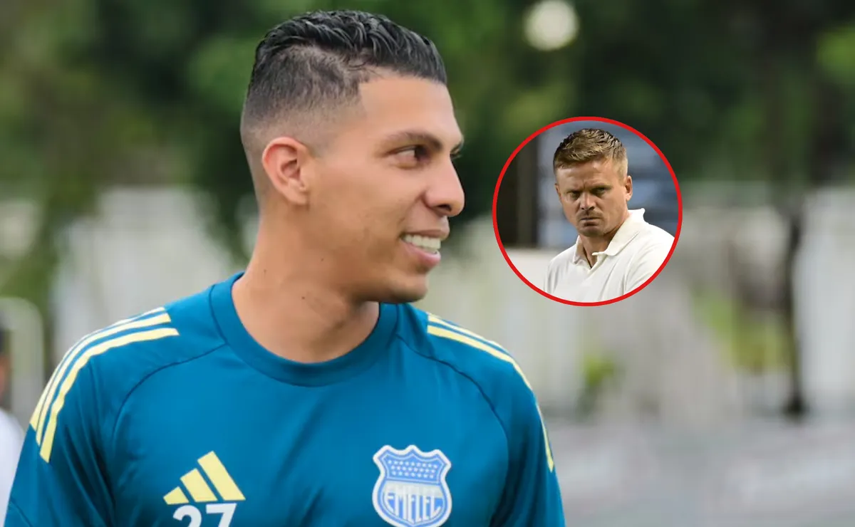 ¿Se peleó con Nasuti? Luis Fernando León no juega en Emelec por este motivo