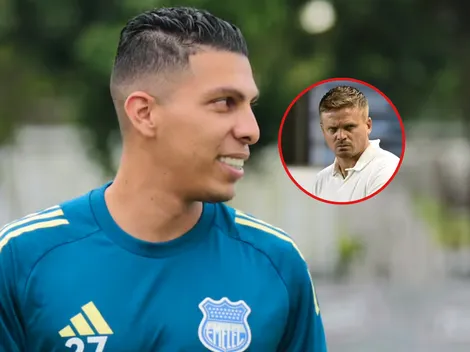 ¿Se peleó con Nasuti? Luis Fernando León no juega en Emelec por este motivo