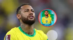 Neymar aparecería en el Álbum PANINI del Mundial 2026.
