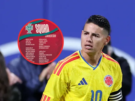 James y un primer mensaje tras la convocatoria de Portugal al Mundial