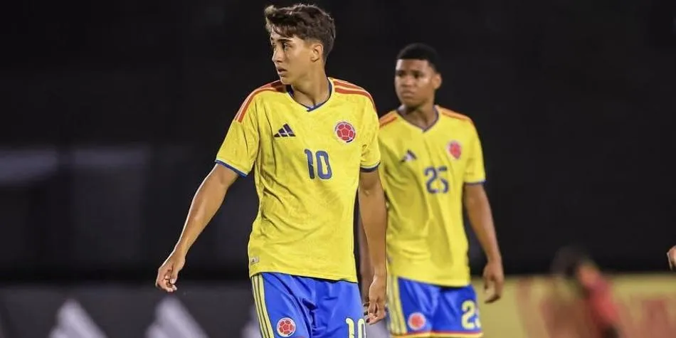 Samuel Martínez – Colombia sub 17.