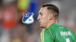 Pusieron a sonar a Franco Armani para Millonarios.