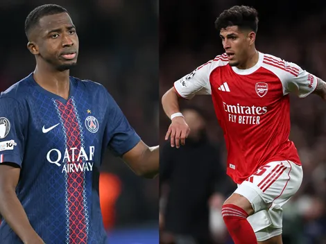 La "amenaza" de William Pacho a Piero Hincapié antes de jugar la final de la Champions League