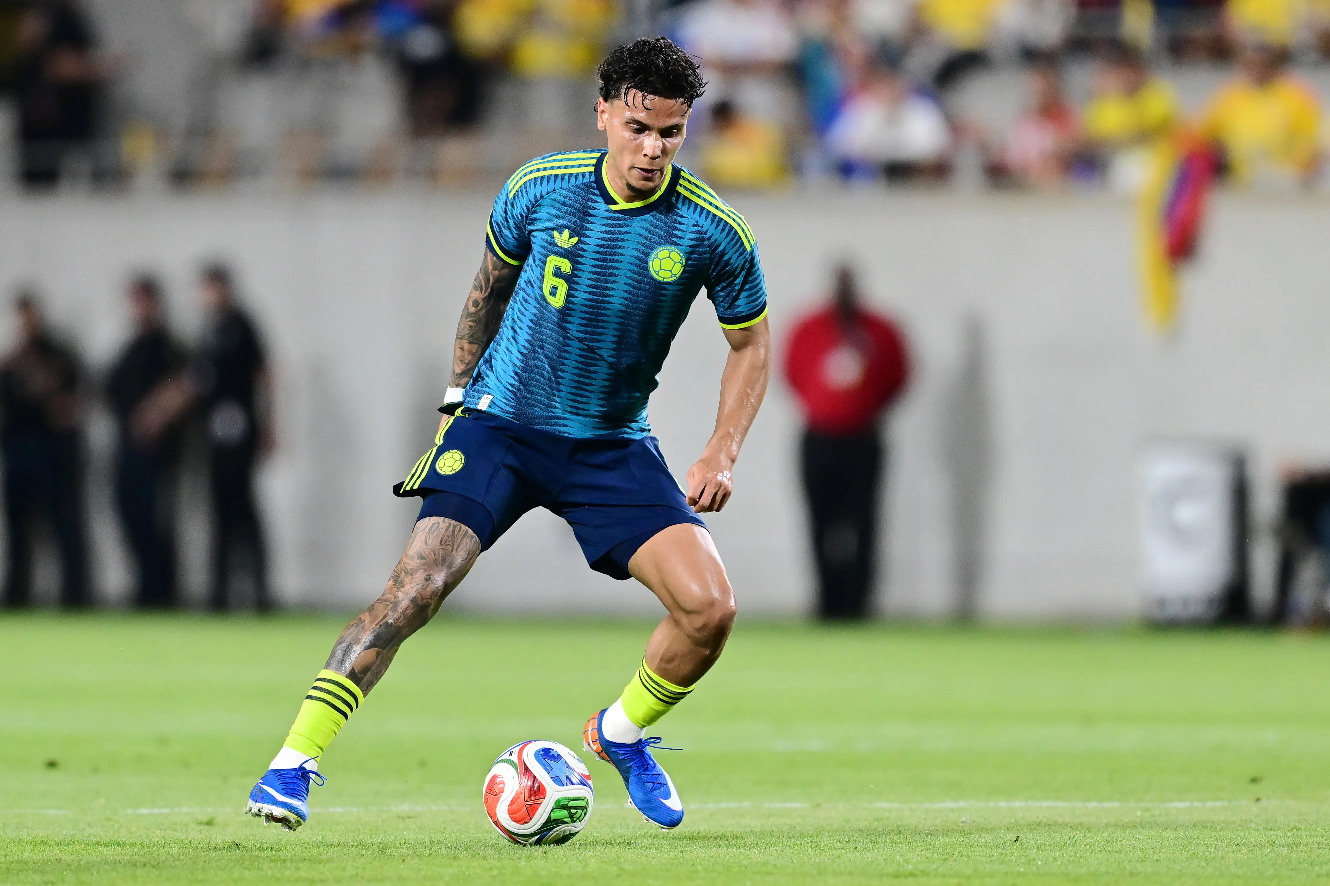 Richard Ríos es titular con la Selección Colombia. (Foto: GettyImages)