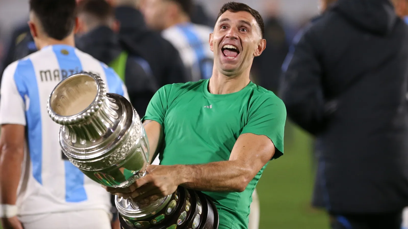 7 de 7 en finales para Dibu Martínez: GETTY
