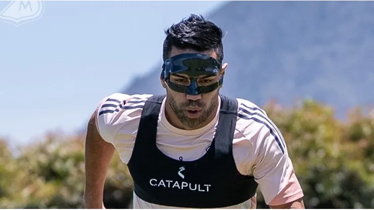 Falcao volvió a los entrenamientos de Millonarios.